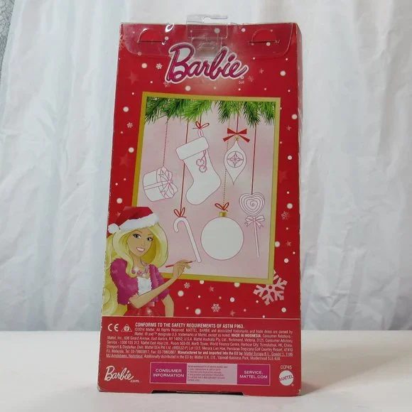 New 2014 Barbie Mattel Holiday Wishes #CCP45 - Picture 2 of 5